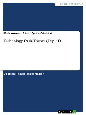 cover image of Technology Trade Theory (TripleT)